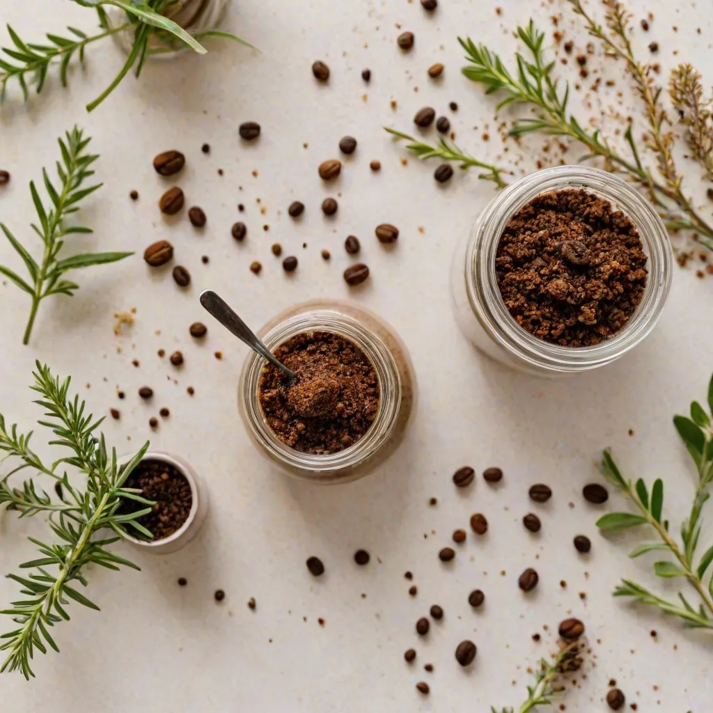 Domowy scrub kawowy – sposób na jędrną i gładką skórę