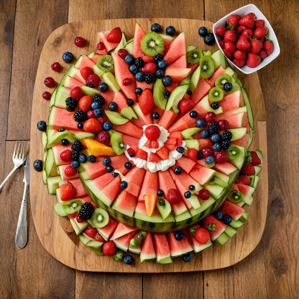 Jak zrobić tort z arbuza?