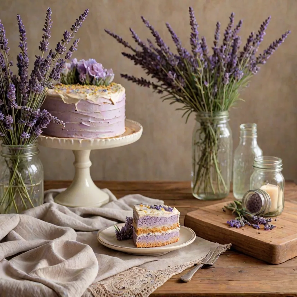Jak wykonać tort lawendowy?